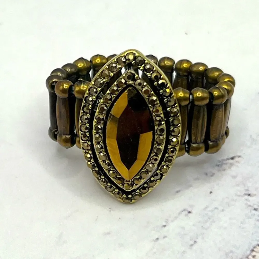 Fall/Autumn orange, brown, yellow ring lot of 10